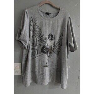 LOVE & LACE Tops Shirts Women's 2X, Polyester Spandex Boho, Very Soft, 22...